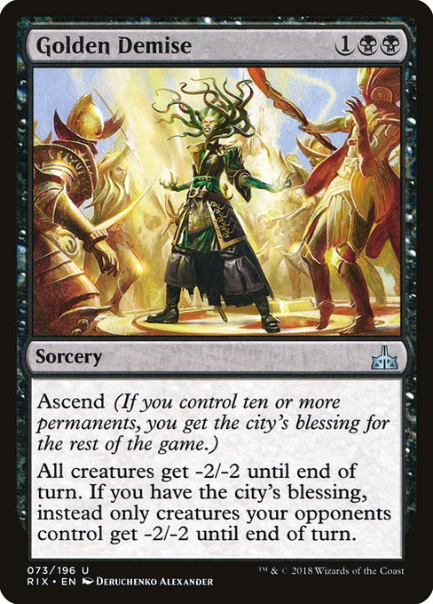 RIX: Golden Demise