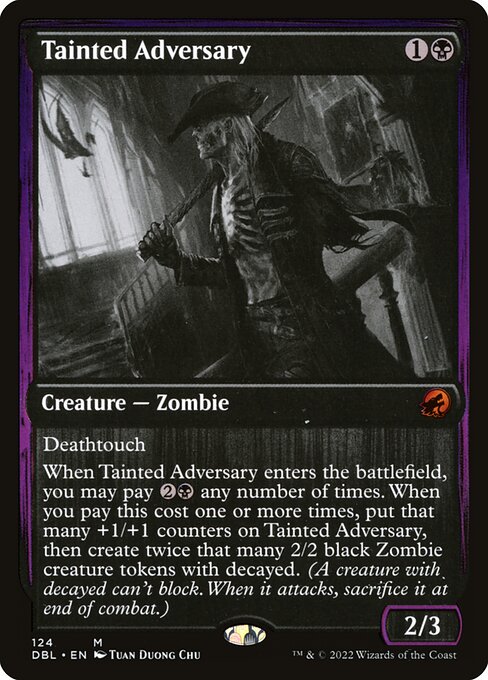 DBL: Tainted Adversary (Foil)