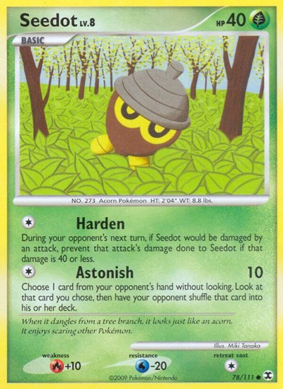 RR: Seedot (Reverse Holofoil)