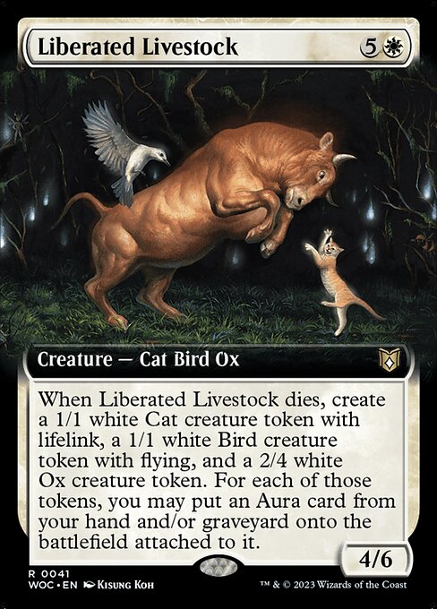 WOC: Liberated Livestock (Extended Art)