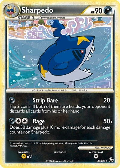 TM: Sharpedo (Reverse Holofoil)