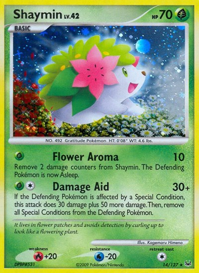 PL: Shaymin (14) (Reverse Holofoil)