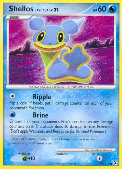 RR: Shellos East Sea (Reverse Holofoil)