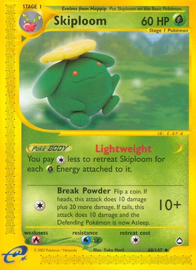 AQ: Skiploom (Reverse Holofoil)