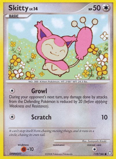 LA: Skitty (Reverse Holofoil)