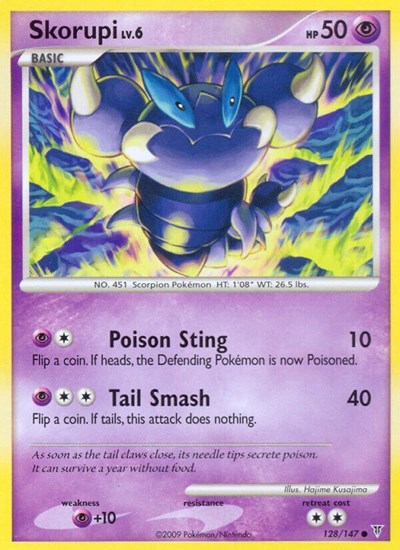 SV: Skorupi (Reverse Holofoil)