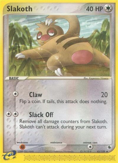 RS: Slakoth (Reverse Holofoil)