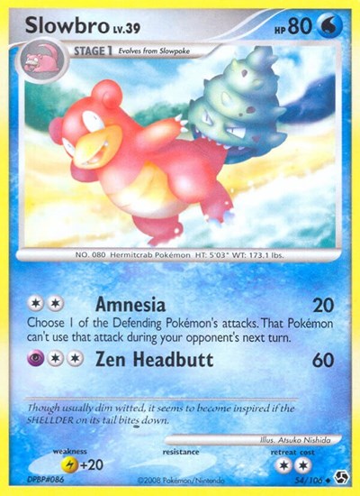 GE: Slowbro (Reverse Holofoil)