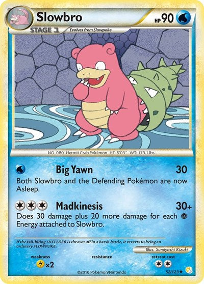 HS: Slowbro (Reverse Holofoil)