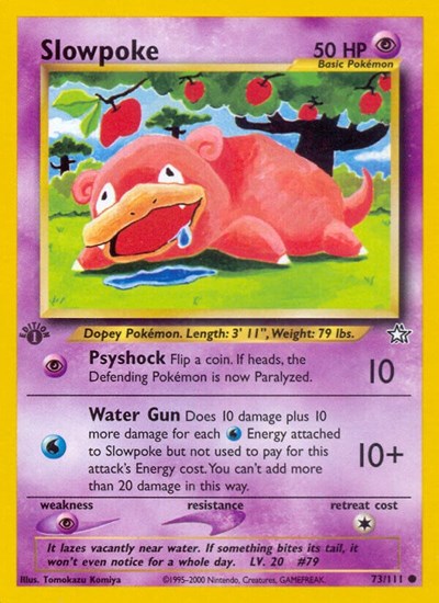 N1: Slowpoke (1st Edition)