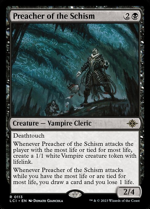 LCI: Preacher of the Schism (Foil)