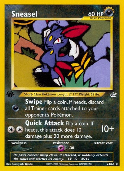 N3: Sneasel (1st Edition)
