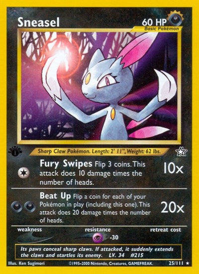 N1: Sneasel (1st Edition)