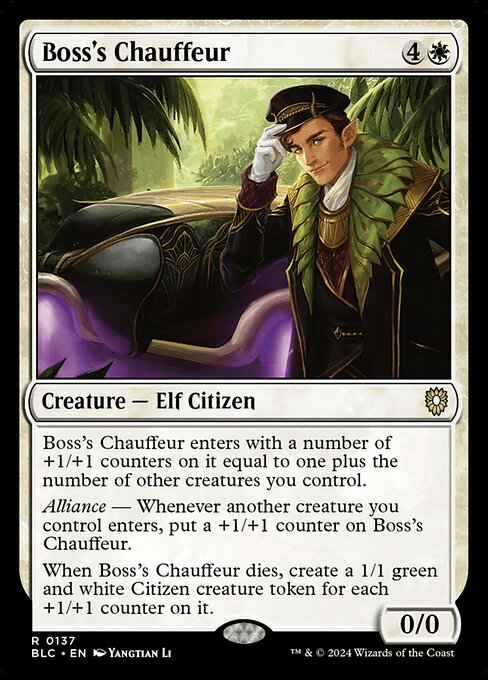 BLC: Boss's Chauffeur