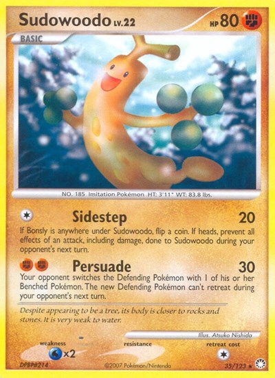 MT: Sudowoodo (Reverse Holofoil)