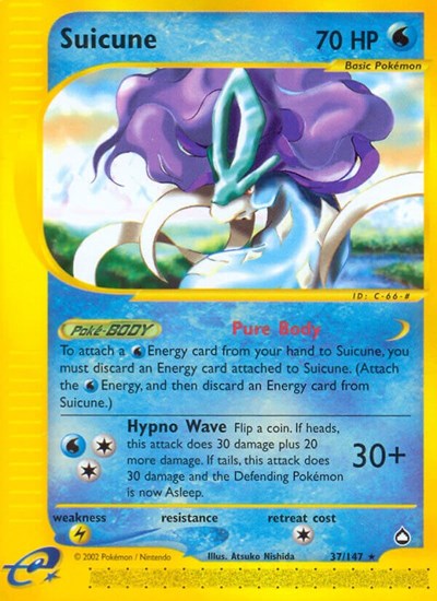 AQ: Suicune (Reverse Holofoil)