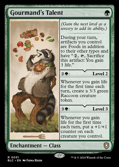 BLC: Gourmand's Talent