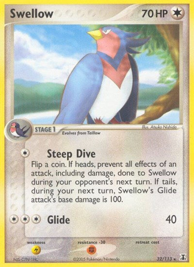 DS: Swellow (Reverse Holofoil)