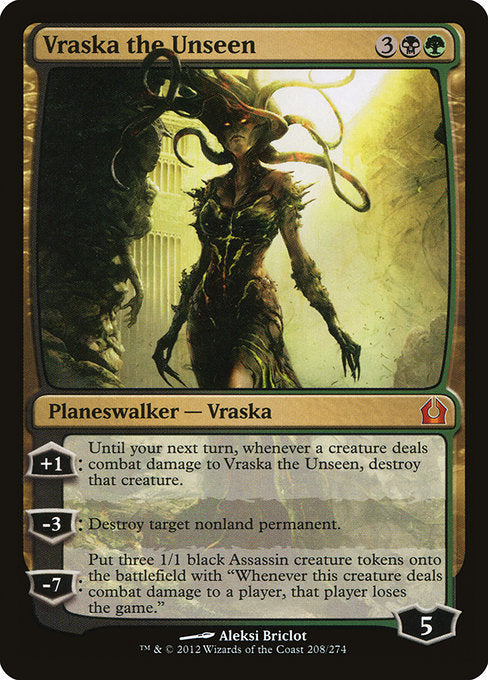 RTR: Vraska the Unseen (Foil)