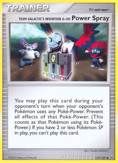 PL: Team Galactic's Invention G-103 Power Spray (Reverse Holofoil)