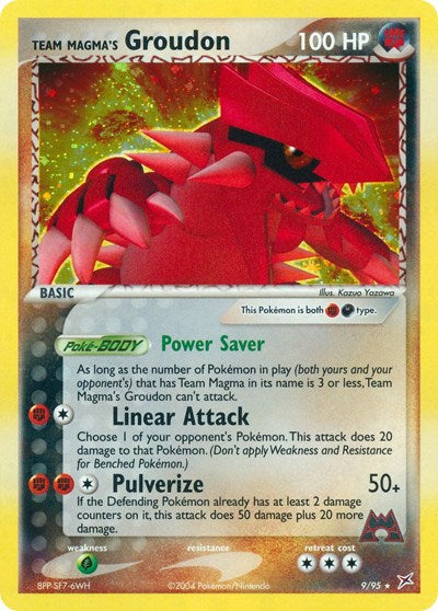 MA: Team Magma's Groudon (Holofoil)