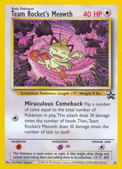 PR: Team Rocket's Meowth