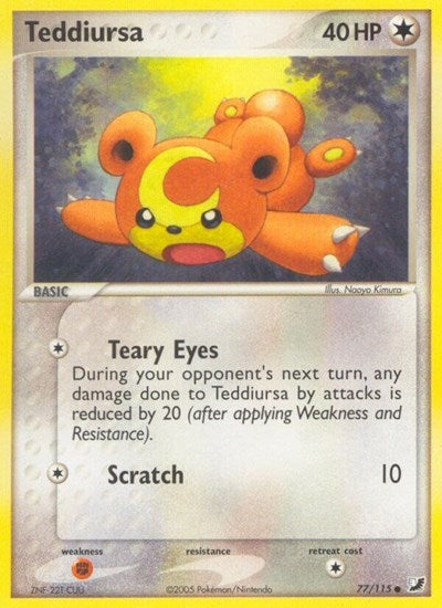 UF: Teddiursa (Reverse Holofoil)