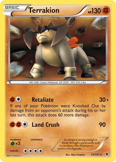 NVI: Terrakion (Holofoil)