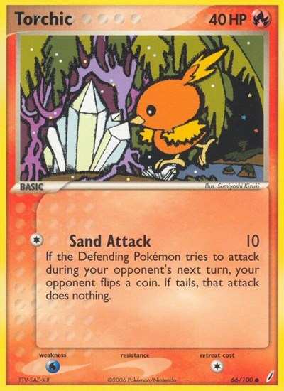 CG: Torchic - 066/100 (Reverse Holofoil)