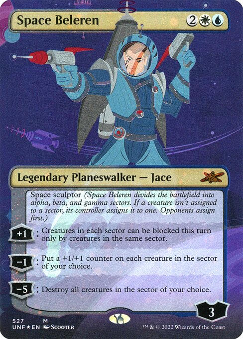 UNF: Space Beleren (Borderless) (Galaxy Foil)