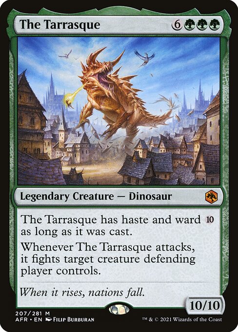 mtg afr cards AFR: The Tarrasque