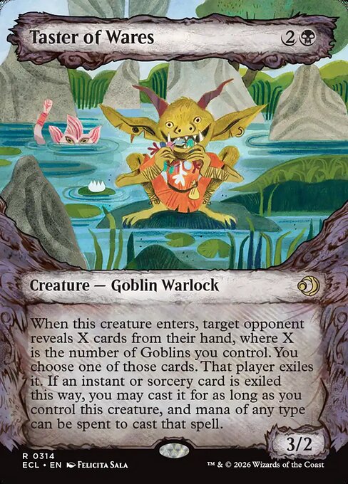 ECL: Taster of Wares (Showcase) (Foil)
