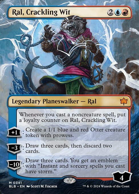 BLB: Ral, Crackling Wit (Borderless) (Foil)