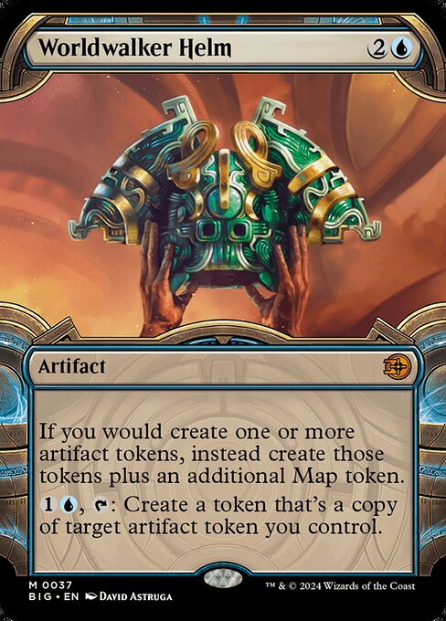 BIG: Worldwalker Helm (Showcase) (Foil)