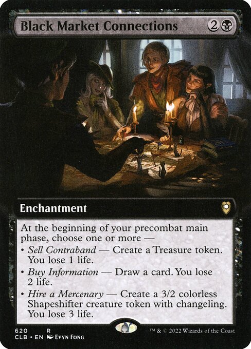 CLB: Black Market Connections (Extended Art)