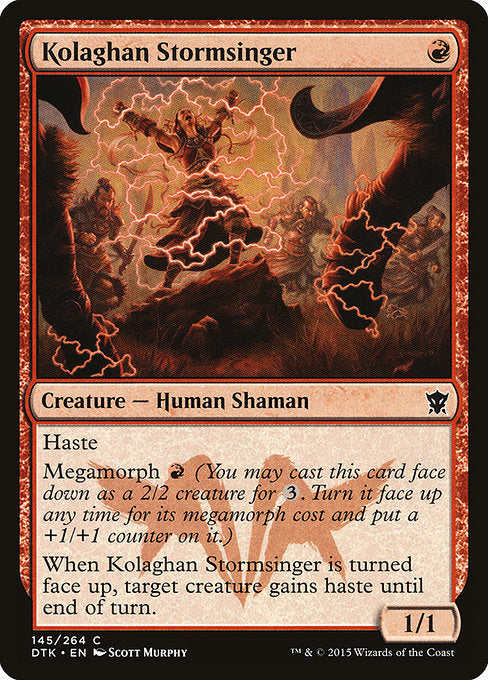 DTK: Kolaghan Stormsinger (Foil)