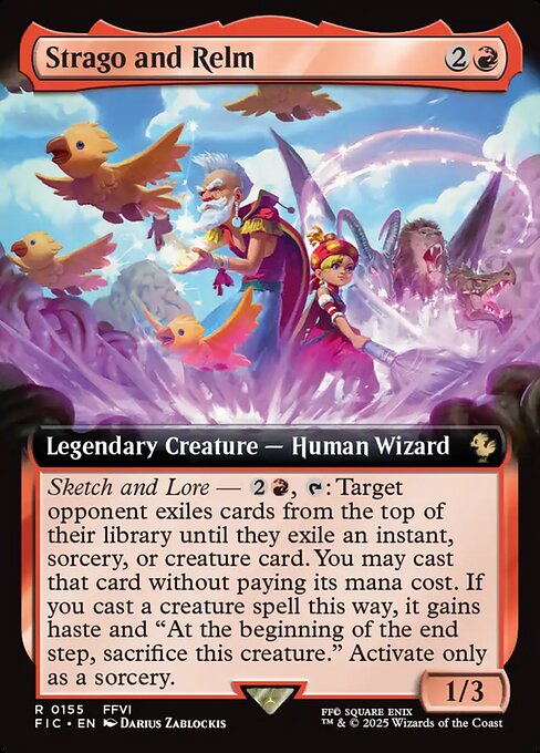 FIC: Strago and Relm (Extended Art)