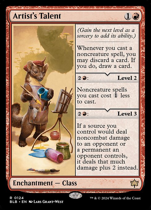 BLB: Artist's Talent (Foil)