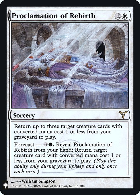 PLST: Proclamation of Rebirth (Foil)