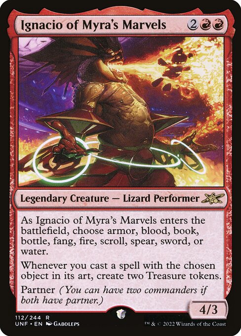 UNF: Ignacio of Myra's Marvels