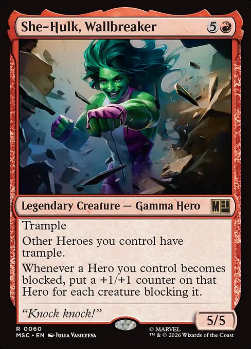 MSC: She-Hulk, Wallbreaker