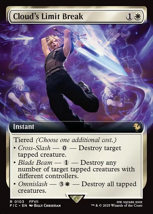 FIC: Cloud's Limit Break (Extended Art)
