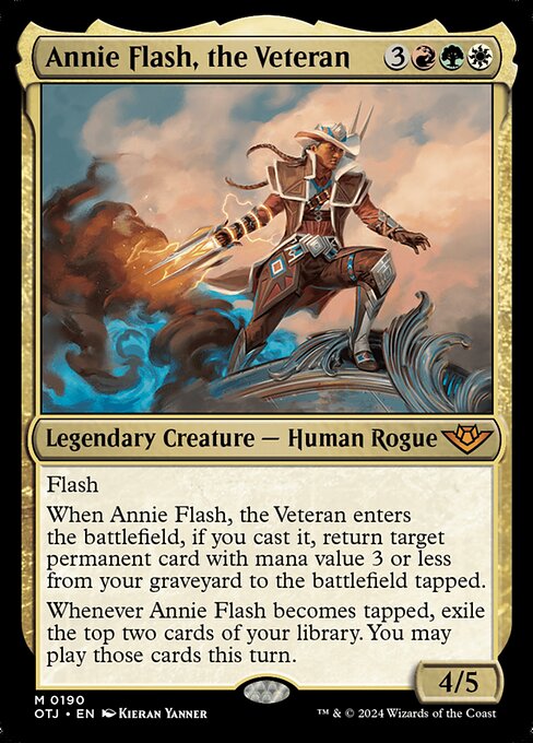 OTJ: Annie Flash, the Veteran (Foil)