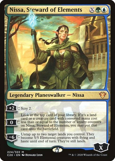 C20: Nissa, Steward of Elements