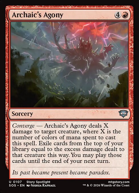 SOS: Archaic's Agony (Foil)