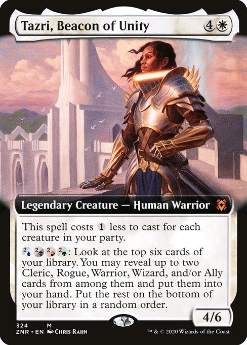 ZNR: Tazri, Beacon of Unity (Extended Art) (Foil)
