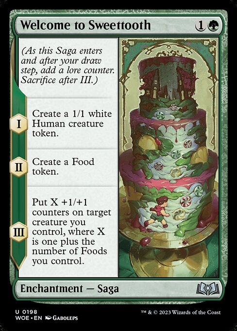 WOE: Welcome to Sweettooth (Foil)