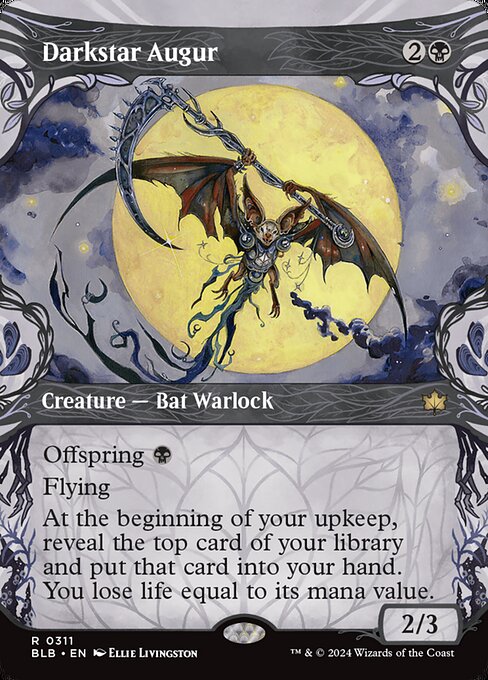 BLB: Darkstar Augur (Showcase) (Foil)