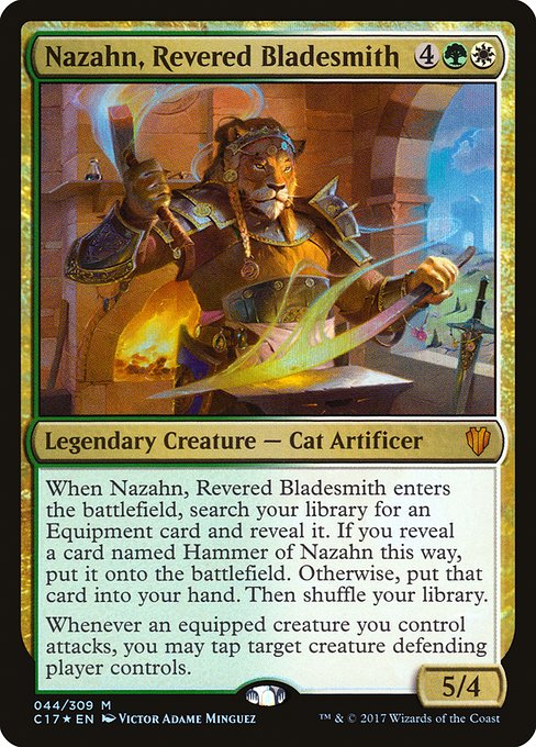 C17: Nazahn, Revered Bladesmith (Foil)