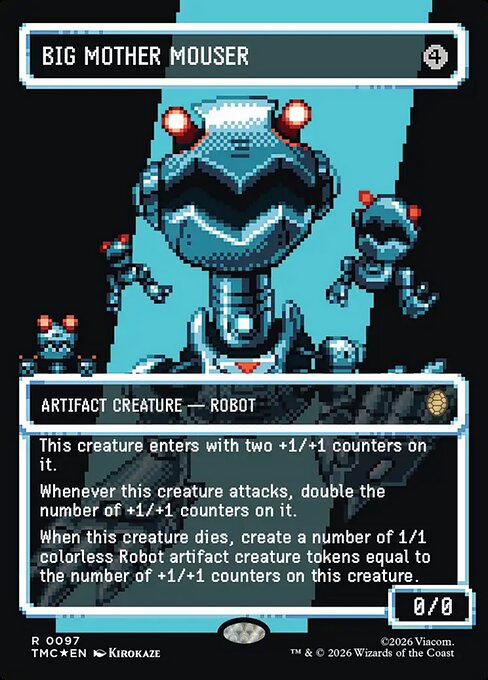 TMC: Big Mother Mouser (Borderless) (Surge Foil)